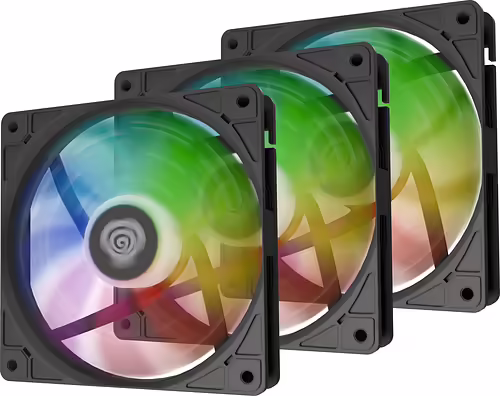 GENESIS Oxal 120 ARGB Carcasa del ordenador Ventilador 12 cm Negro | NGF-2265 | 5901969445800 imagen 1