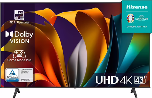 Hisense 43A6N Televisor 109,2 cm (43``) 4K Ultra HD Smart TV Wifi Negro | MGS0000022389 | 6942351406121 imagen 1