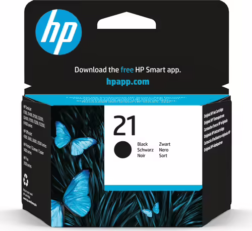 HP Cartucho de tinta original 21 negro | C9351 | 0829160941332 imagen 1