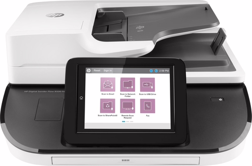 HP Flow 8500 fn2 Escáner de superficie plana y alimentador automático de docum | L2762A#B19 | 0190781643678 imagen 1