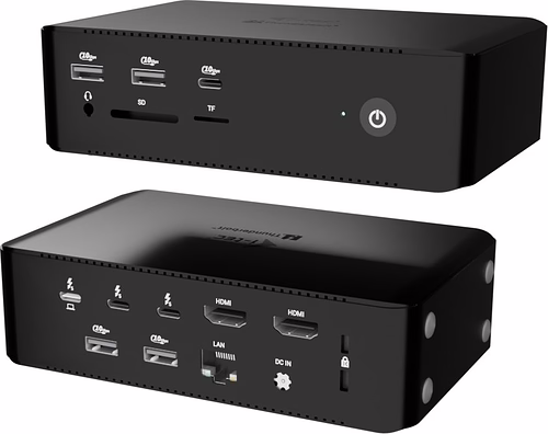 i-tec Thunderbolt5 Quattro Display Docking Station, 5x USB, 2.5 GLAN + Power Del | TB5QUATTRODOCKPD | 8595611707308 imagen 1