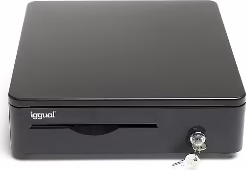 iggual Cajón Portamonedas IRON-10R 38cm 4+5 negro | IGG317945 | 8435364317945 imagen 1