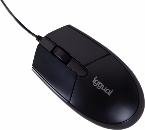 iggual COM-BASIC3-800DPI ratón Ambidextro USB tipo A | IGG318874 | 8435364318874 imagen 1