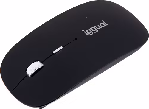 iggual IGG316771 Raton ambidextro bluetooth 1600dpi negro | 8435364316771 imagen 1