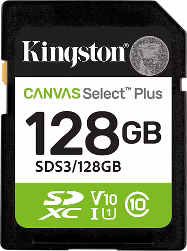Kingston SDXC Canvas Selec Plus 128Gb (SDS3/128GB) | 0740617348286 imagen 1