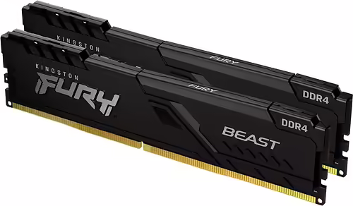 Kingston Technology FURY Beast módulo de memoria 64 GB 2 x 32 GB DDR4 3200 MHz | KF432C16BBK2/64 | 0740617319804 imagen 1