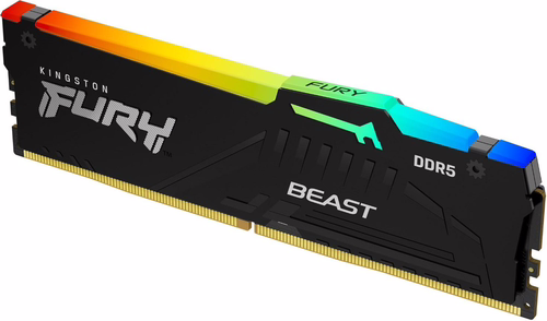Kingston Technology FURY Beast RGB módulo de memoria 32 GB 1 x 32 GB DDR5 5200  | KF552C40BBA-32 | 0740617328622 imagen 1