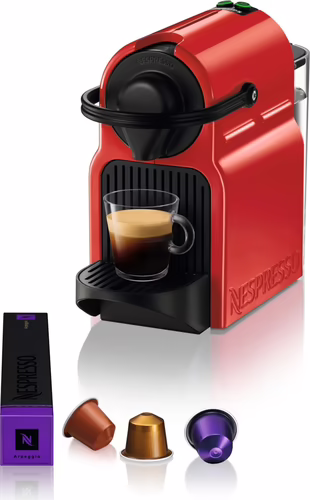 Krups Inissia XN1005 Ruby Red Pod coffee machine 0,7 L | XN 1005 | 0010942216476 imagen 1