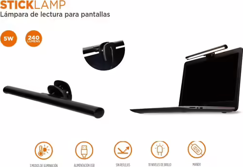 KSIX Lampara Computer Monitor Light Bar | BXLAMP02 | 8427542120416 imagen 1