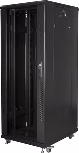 Lanberg FF01-6832-12B armario rack 32U Rack o bastidor independiente Negro | 5901969414950 imagen 1