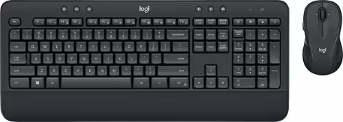 Logitech advanced combo teclado y raton rf inalambrico qwertz aleman negro | 920-008889 | 5099206079359 imagen 1