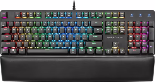 Mars Gaming MK5 teclado USB QWERTY Portugués Negro | MK5BPT | 4718009159440 imagen 1