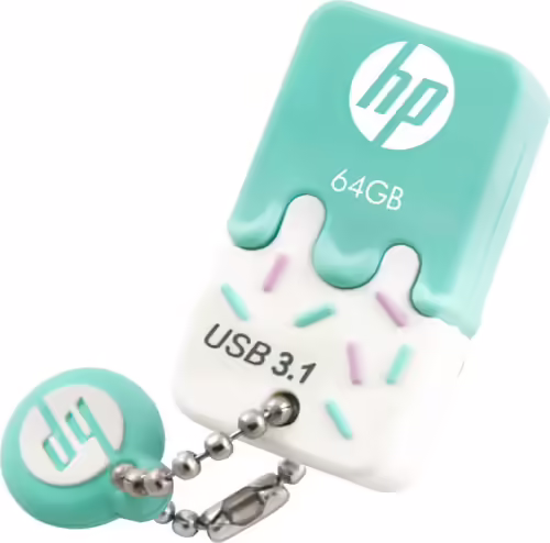MEMORIA HP X778W USB 3.1 64GB 75MB/S LECTURA VERDE HPFD778W-64 | 4712847091771 imagen 1