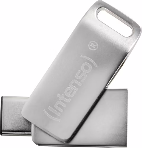 MEMORIA USB 3.0 TIPO-C INTENSO CMOBIL 64GB PLATA 3536490 | 4034303025084 imagen 1