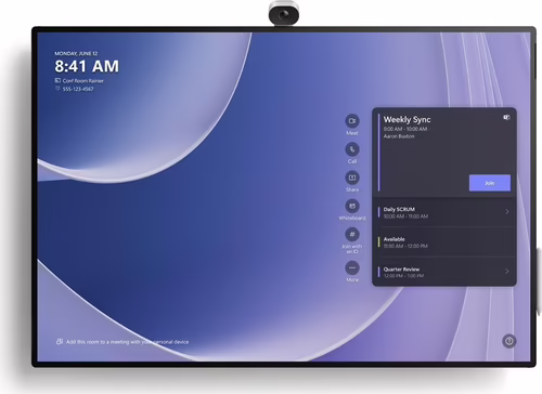 Microsoft Surface Hub 3 50`` pizarra blanca interactiva 127 cm (50``) 3840 x 256 | VXV-00008 | 0196388131686 imagen 1
