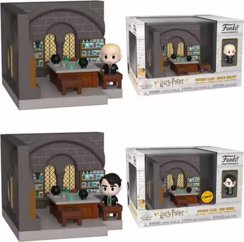 Mini moments funko harry potter aniversario draco malfoy clases de pociones con | 889698573627 | 0889698573627 imagen 1