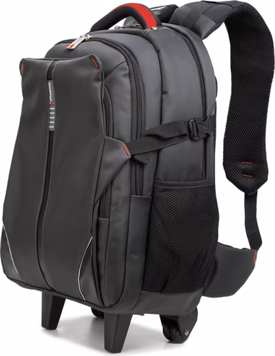 Mochila trolley phoenix con ruedas para portatil hasta 17p negro PHDISCOVERY | 8436043198183 imagen 1