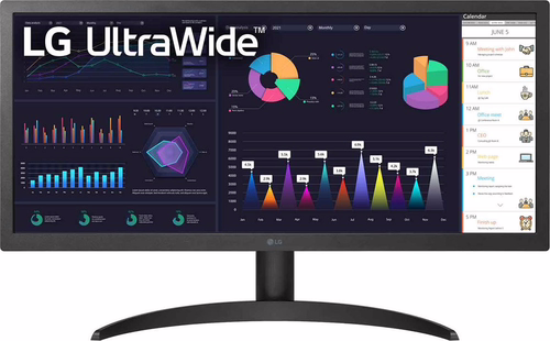 Monitor LG 26`` IPS WFHD UltraWide 250cd (26WQ500-B) | 8806091731418 imagen 1