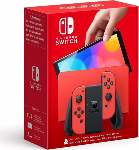 Nintendo Switch - OLED Model - Mario Red Edition videoconsola portátil 17,8 cm  | 10011772 | 0045496453633 imagen 1
