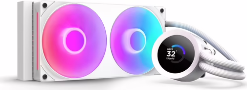 NZXT Kraken Plus RGB 240 Procesador Sistema de refrigeración líquida todo en u | RL-KR240-W2 | 5056547205229 imagen 1
