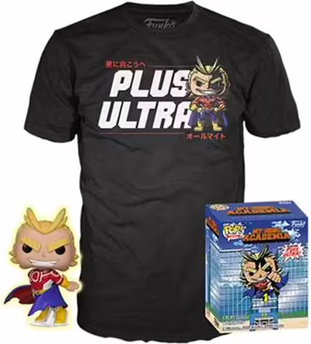 Op & tee my hero academia all might funko + camiseta talla l ut - 56664l | 889698441872 | 0889698441872 imagen 1