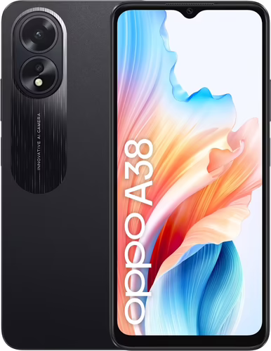 SMARTPHONE OPPO A38 6.56 HD+ 4GB/128GB/50MPX/NFC/4G BLACK | 6932169334525 imagen 1