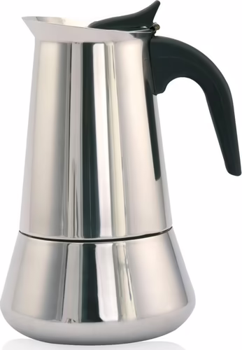 Orbegozo KFI 960 cafetera manual Cafetera italiana Negro, Acero inoxidable | 8436044534201 imagen 1