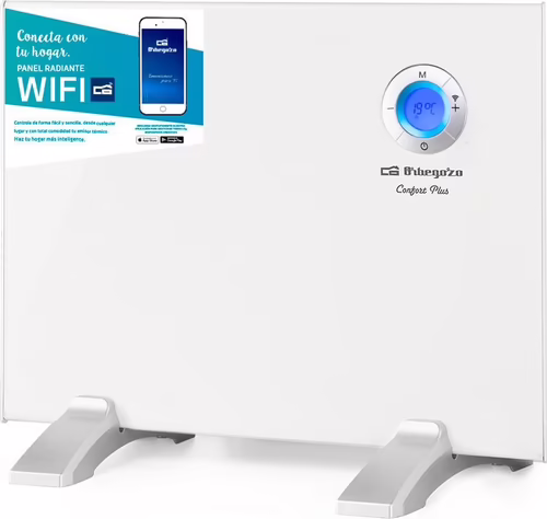 Panel calefactor radiante con wifi orbegozo rew 500 500w display digital control | 17514 O | 8435568400504 imagen 1