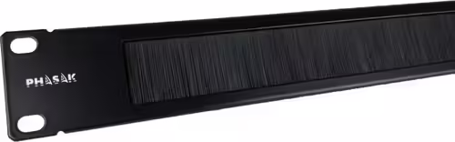 Phasak Guía Cables con Cepillo para Rack 19`` Phasak PA 1901/ Altura 1U | 5605922008841 imagen 1