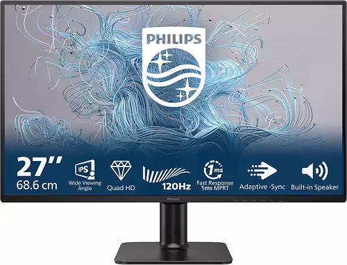 Philips 2000 series 27E2N2500/00 pantalla para PC 68,6 cm (27``) 2560 x 1440 Pix | 8721038004472 imagen 1