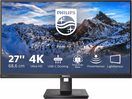 Philips 279P1/00 LED display 68,6 cm (27``) 3840 x 2160 Pixeles 4K Ultra HD Negr | 8712581764371 imagen 1