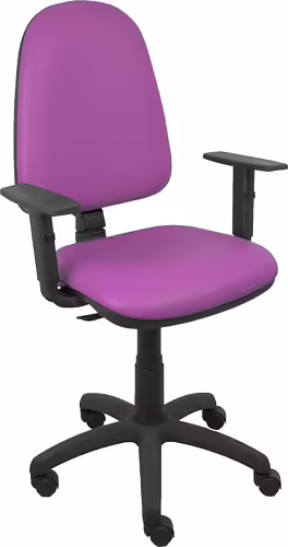 Piqueras y Crespo Silla Ayna similpiel morado brazos regulables | 04CPSP760B10 | 8435501007791 imagen 1