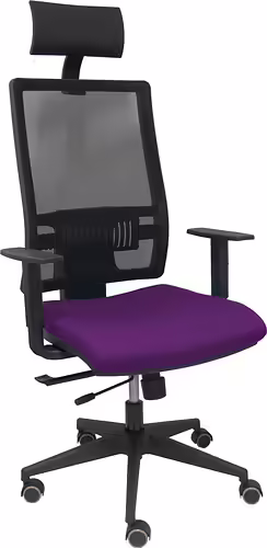 Piqueras y Crespo Silla Horna traslack bali morado brazos regulables ruedas parq | 10TKM840B760B10CRPC | 8436586627218 imagen 1