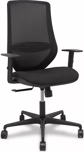 Piqueras y Crespo Silla Mardos sincro malla negra bali negro brazo regulable. | 392SM840B840B10B68R65 | 8435501011545 imagen 1