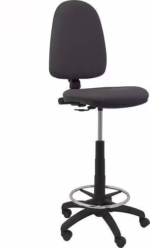 Piqueras y Crespo Taburete Ayna bali gris oscuro | T04CPBALI600 | 8435501002161 imagen 1