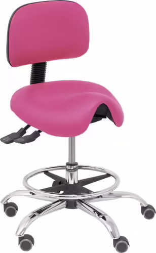 Piqueras y Crespo Taburete Zarza similpiel rosa | T19ASSP24CRRP | 8436586624897 imagen 1