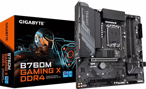 PLACA GIGABYTE B760M GAMING X INTEL1700 4DDR4HDMI PCIE4.0 USB3.2 MATX | GA-B760M-GAMING-X-DDR4 | 4719331851255 imagen 1
