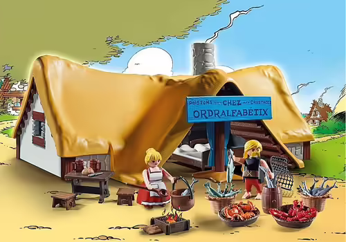 Playmobil asterix: la caba?a de ordenalfabetix | 4008789712660 imagen 1