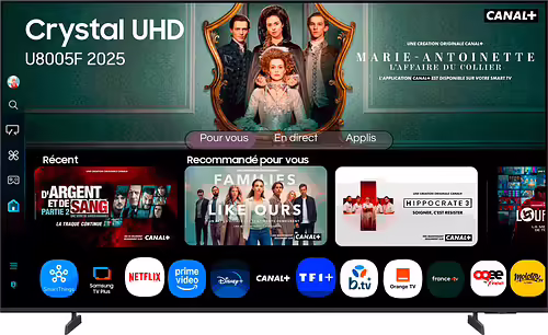 TV Samsung 43`` 4K UHD Smart TV Negro (TU43U8005FUXXC) | 8806097079316 imagen 1