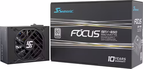 Seasonic FOCUS-SPX-650 unidad de fuente de alimentación 650 W 20+4 pin ATX CFX | 4711173877103 imagen 1