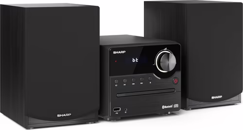 Sharp XL-B512(BK) Microcadena de musica para uso domestico 45w Negro | 4974019160450 imagen 1
