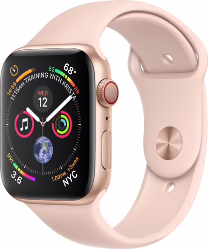 SMARTWATCH APPLE SERIES 4 GPS/CELL 44MM ORO MTVW2TY/A | 0190198912206 imagen 1