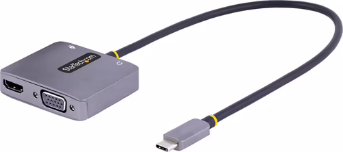 StarTech.com Adaptador de Vͭdeo USB C, Adaptador Multipuertos USB Tipo C a HDMI | 122-USBC-HDMI-4K-VGA | 0065030895590 imagen 1