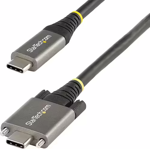 StarTech.com Cable 50cm USB-C con Tornillos Laterales de Fijación - 10Gbps - Ca | USB31CCSLKV50CM | 0065030892957 imagen 1