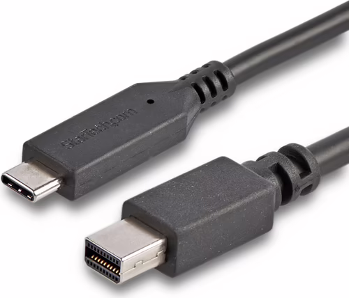 StarTech.com Cable Adaptador de 1,8m USB-C a Mini DisplayPort 4K 60Hz - Negro -  | CDP2MDPMM6B | 0065030878722 imagen 1