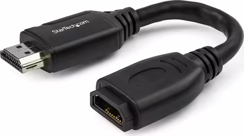 StarTech.com Cable de 15cm de Extensión Alargador HDMI 2.0 de Alta Velocidad - | HD2MF6INL | 0065030882187 imagen 1