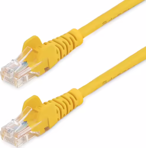 StarTech.com Cable de 2m Amarillo de Red Fast Ethernet Cat5e RJ45 sin Enganche - | 45PAT2MYL | 0065030860185 imagen 1