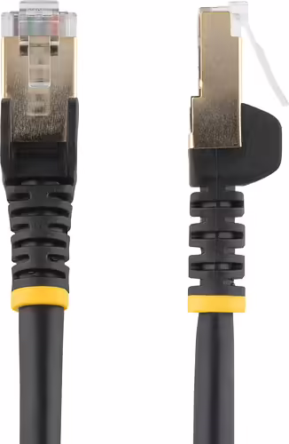 StarTech.com Cable de 3m de Red Ethernet RJ45 Cat6a Blindado STP - Cable sin Eng | 6ASPAT3MBK | 0065030873185 imagen 1