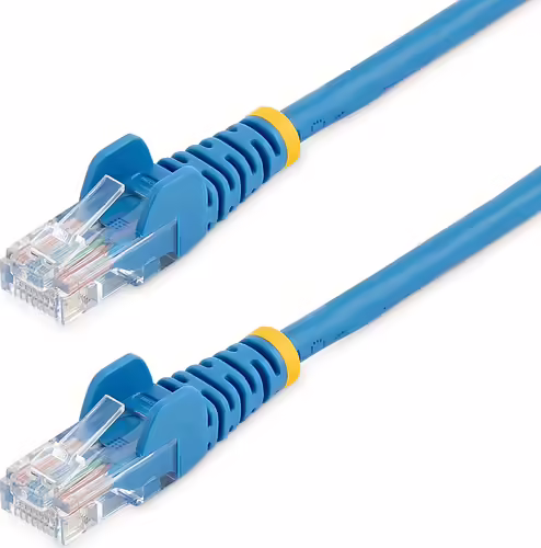 StarTech.com Cable de Red de 0,5m Azul Cat5e Ethernet RJ45 sin Enganches | 45PAT50CMBL | 0065030868167 imagen 1