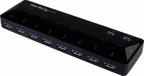 StarTech.com Hub Concentrador USB 3.0 de 10 Puertos - Ladrón con Puertos de Car | ST103008U2C | 0065030861731 imagen 1